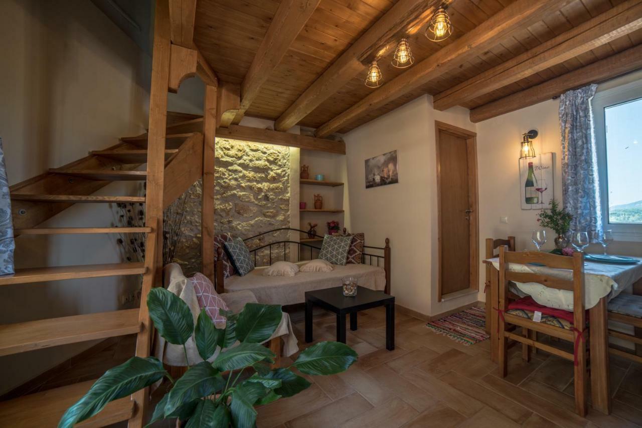 Menecrates Rustic - San Matteo Lägenhet Ágios Matthaíos Exteriör bild