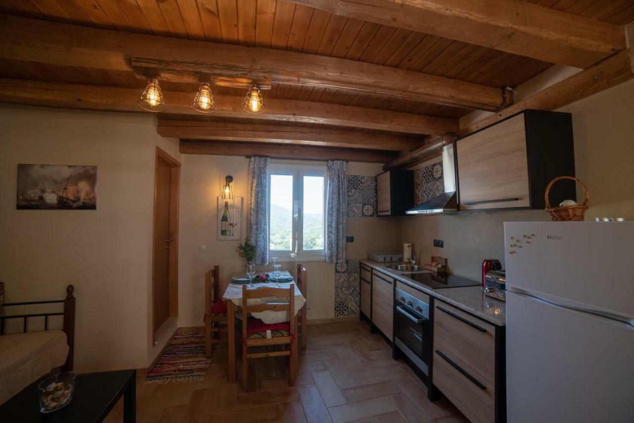 Menecrates Rustic - San Matteo Lägenhet Ágios Matthaíos Exteriör bild