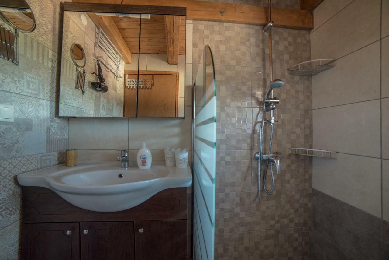 Menecrates Rustic - San Matteo Lägenhet Ágios Matthaíos Exteriör bild